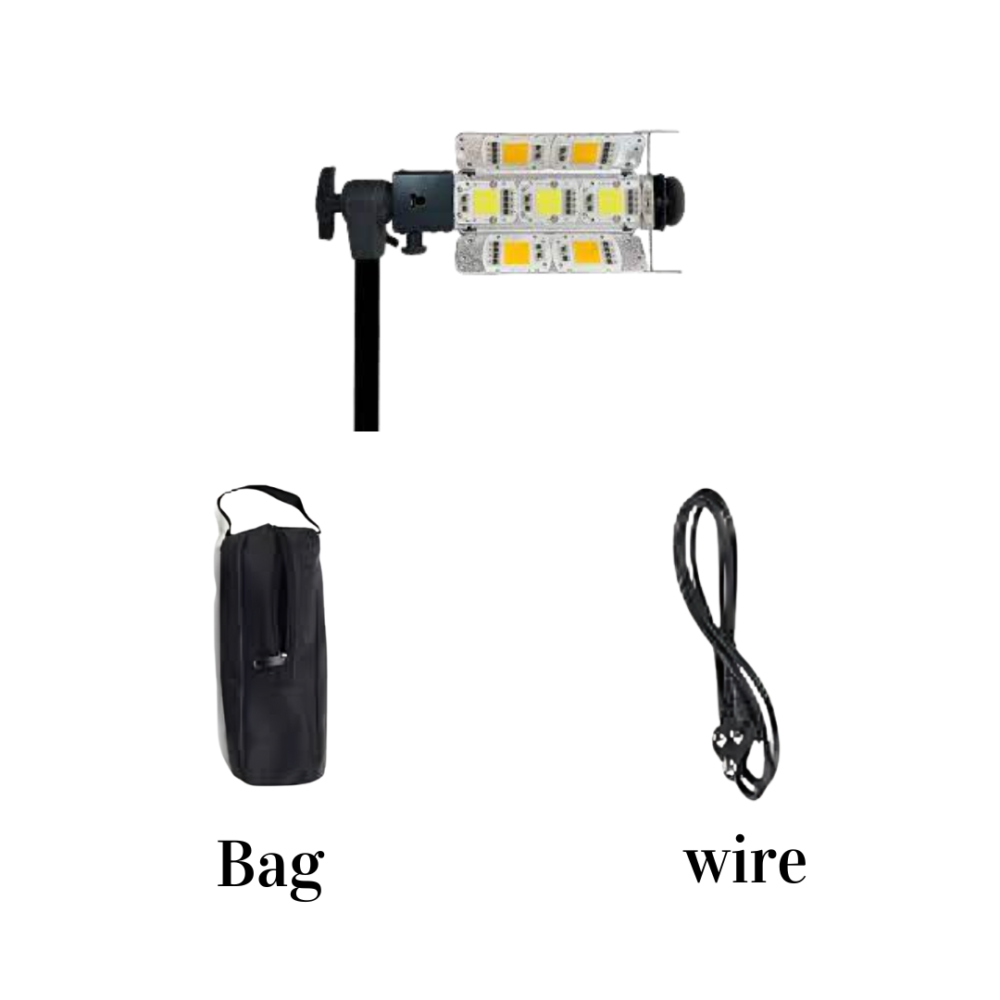 Portable Porta Light by MAJPRO on tripod