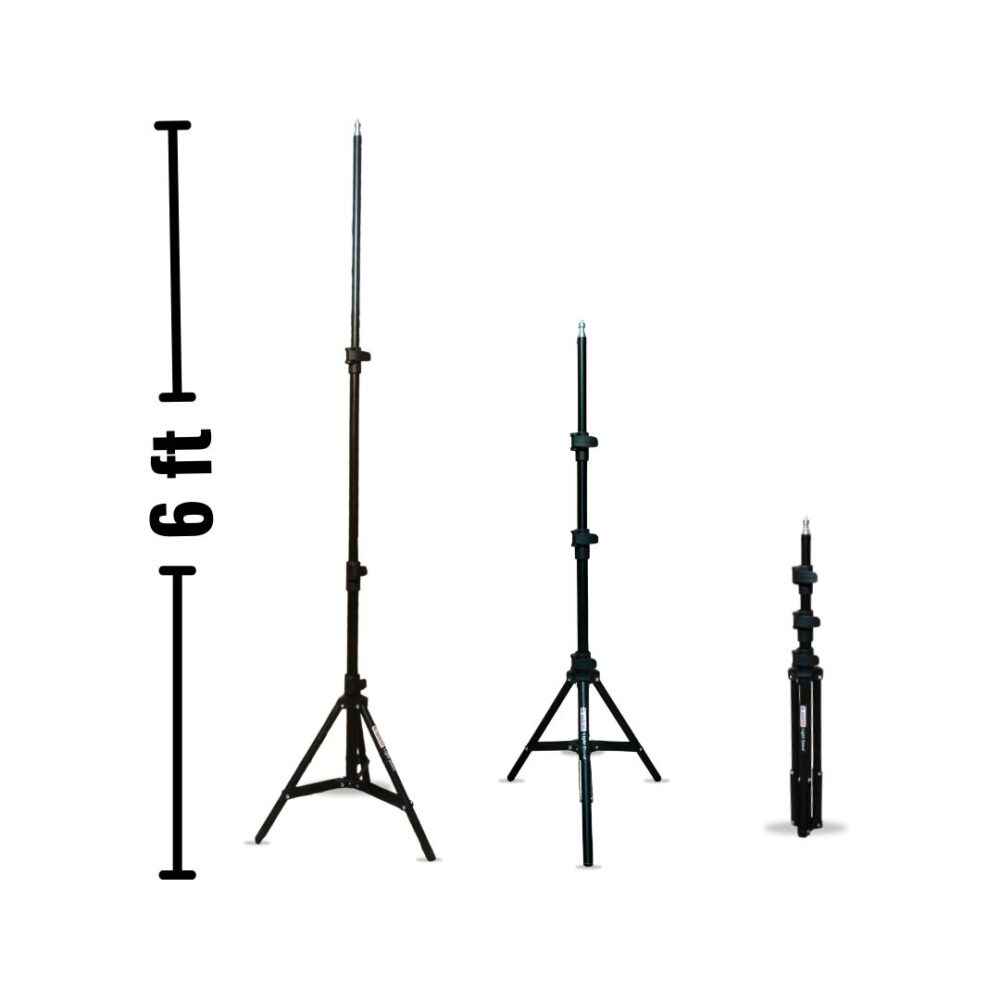 6ft Light Stand by MAJPRO fully extended