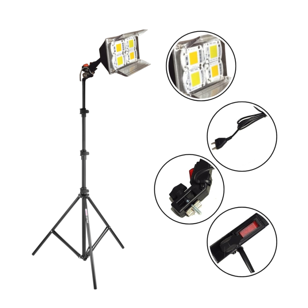 MAJPRO LED Light for Photography & Videography - 200W Studio Lighting
